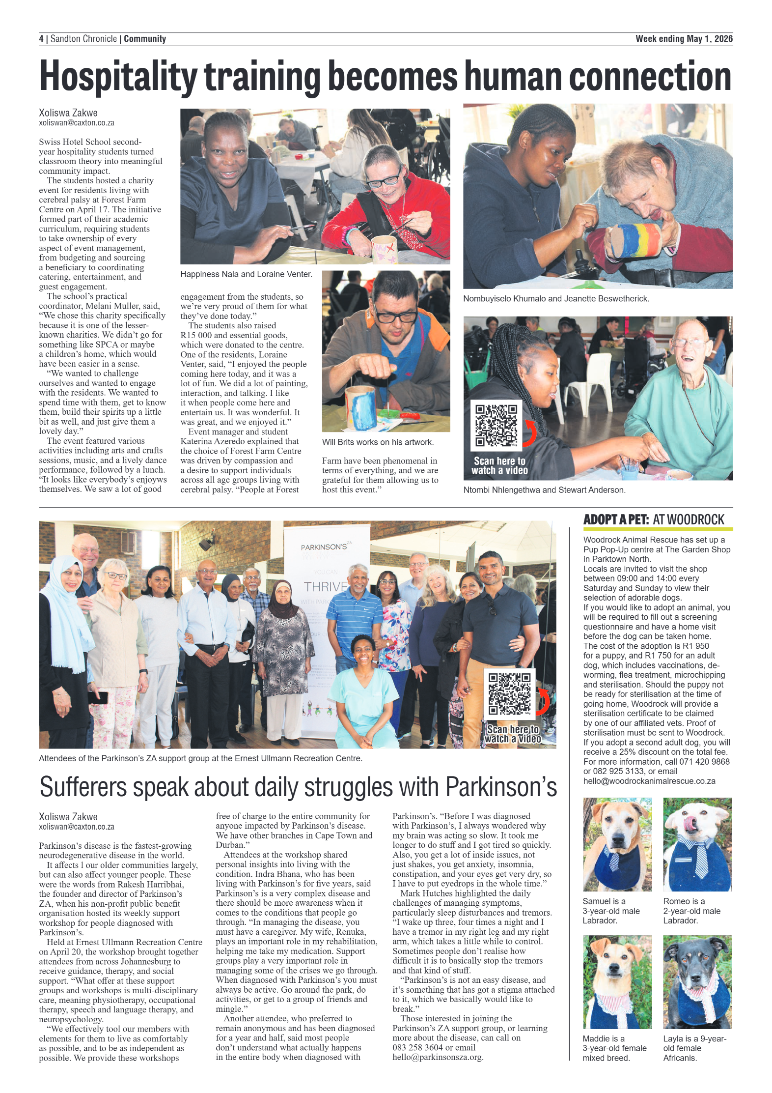 Sandton Chronicle 1 May 2026 page 4