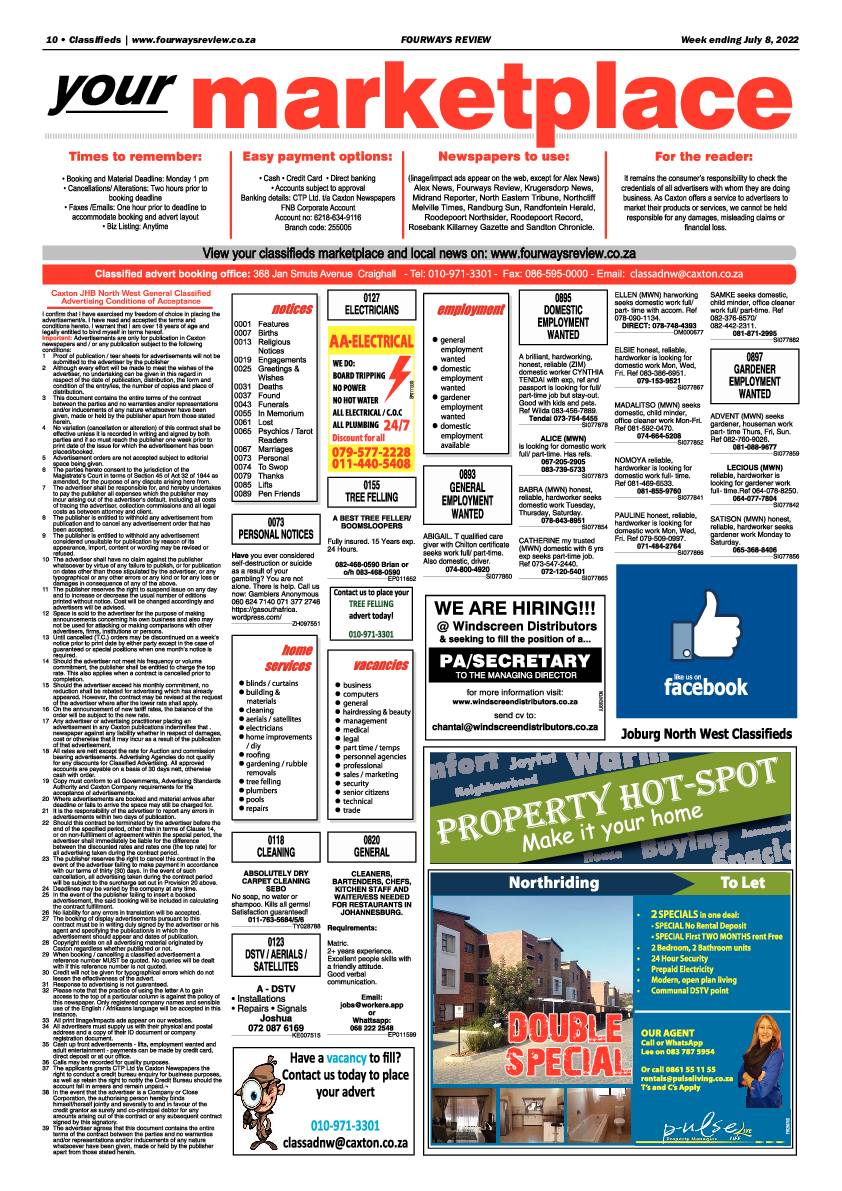 Fourways Review 08 July 2022 page 10