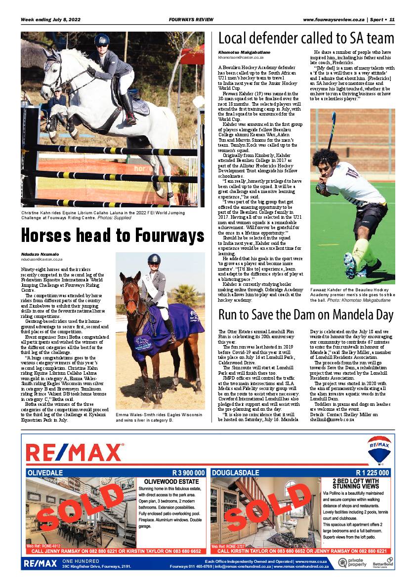Fourways Review 08 July 2022 page 11
