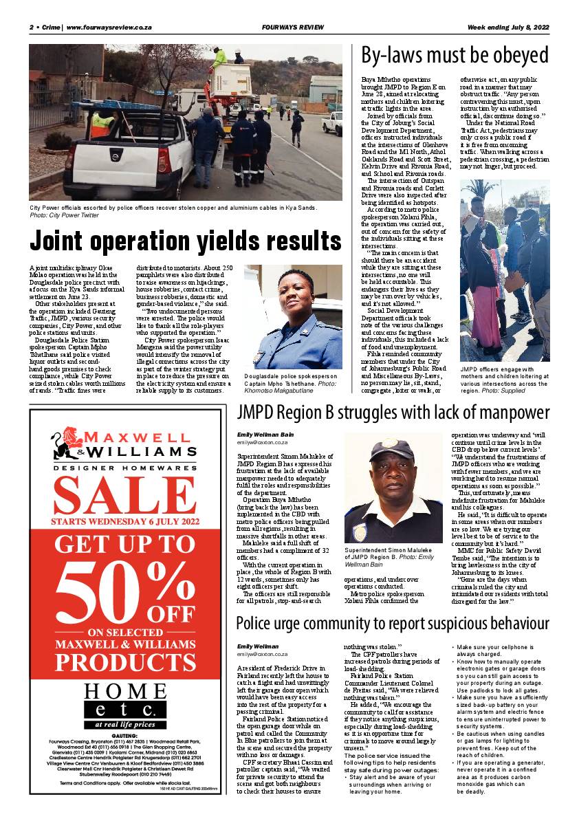 Fourways Review 08 July 2022 page 2