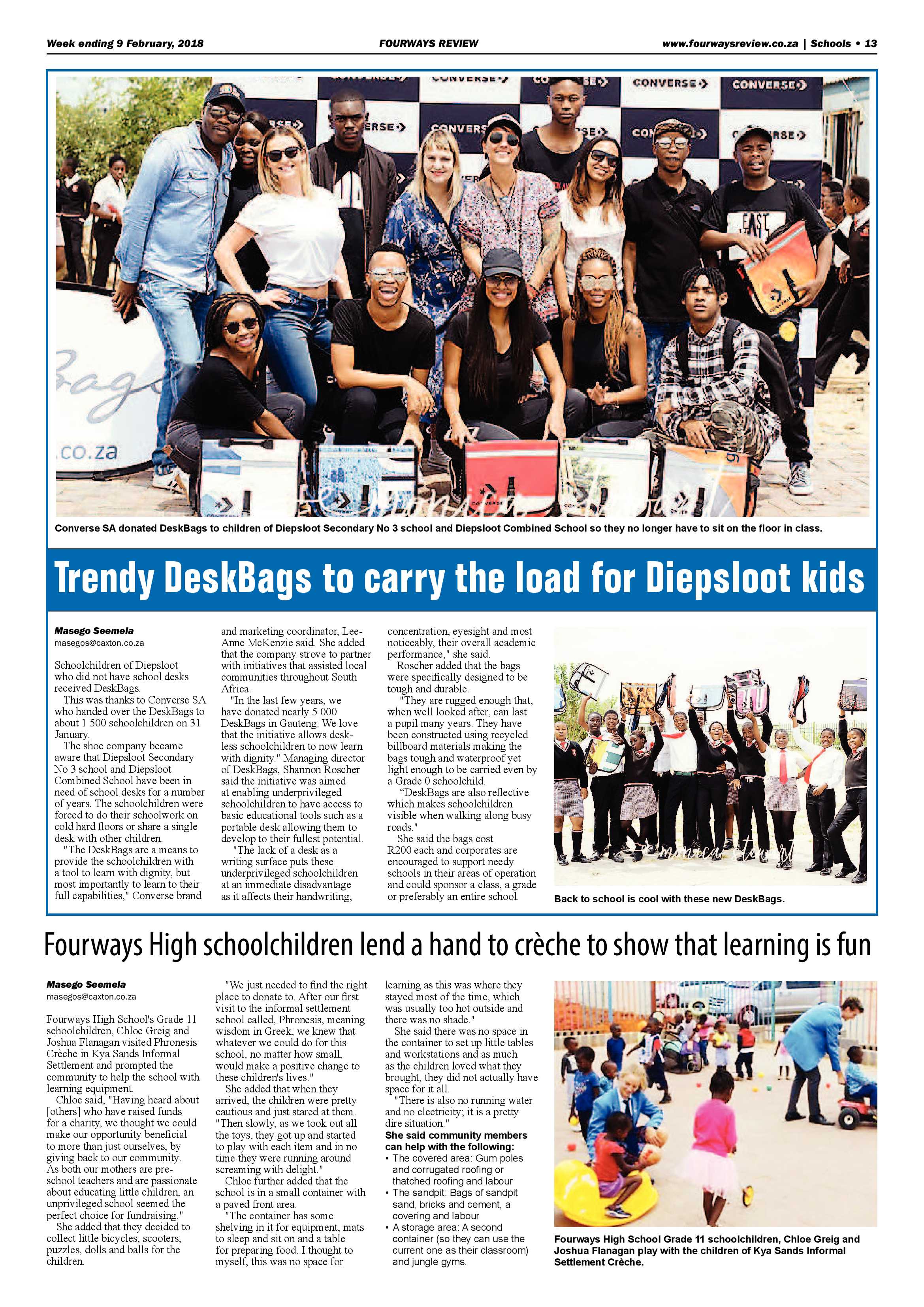 Fourways Review – Feb 9, 2018 page 13
