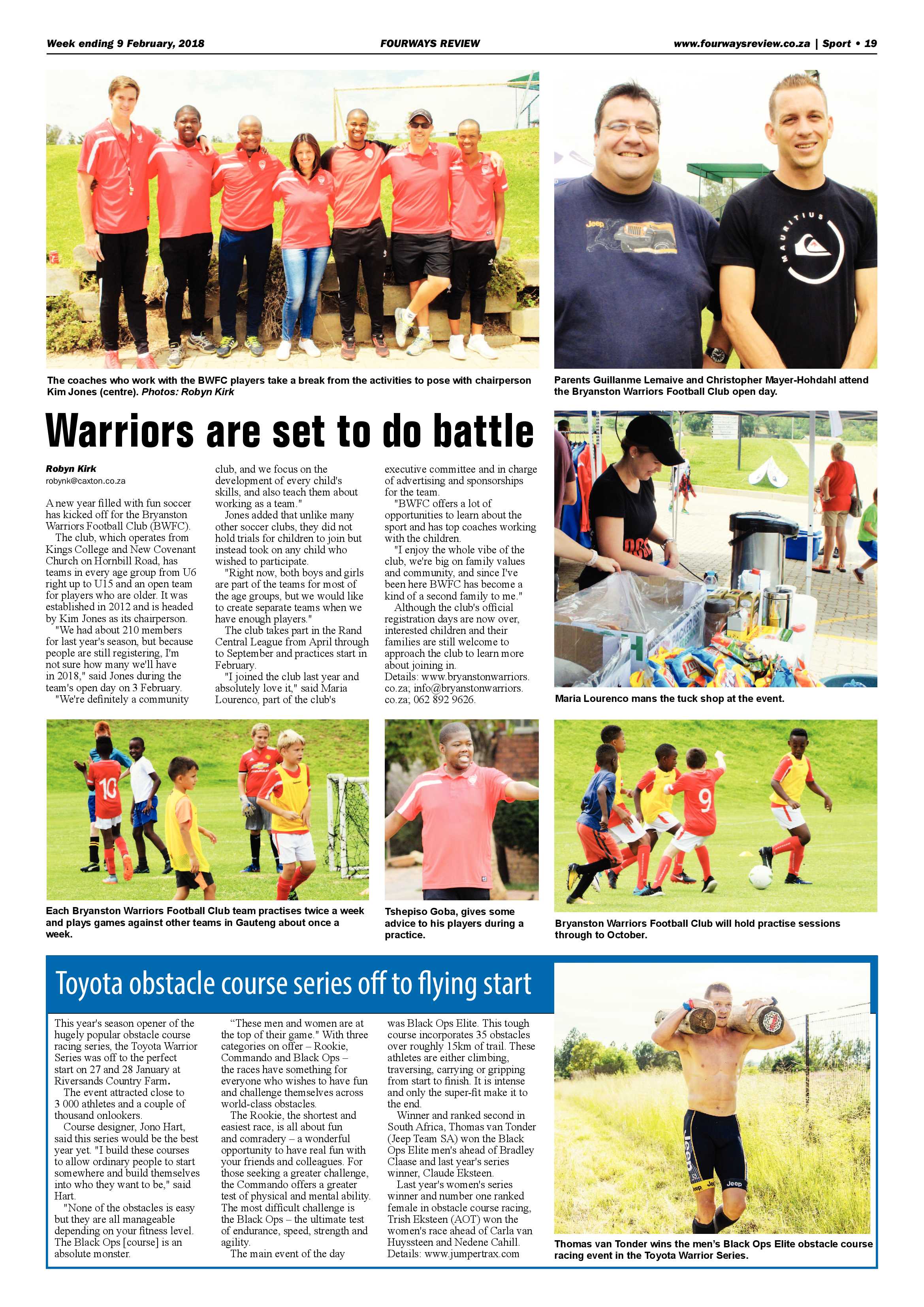 Fourways Review – Feb 9, 2018 page 19