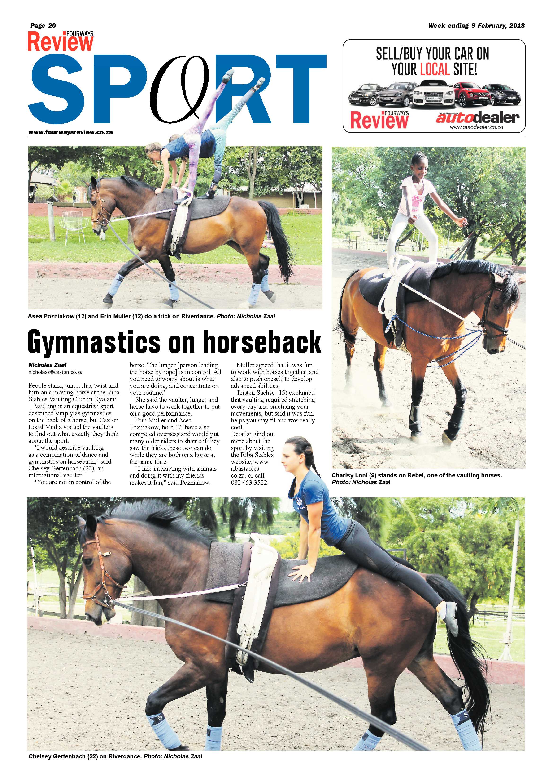 Fourways Review – Feb 9, 2018 page 20