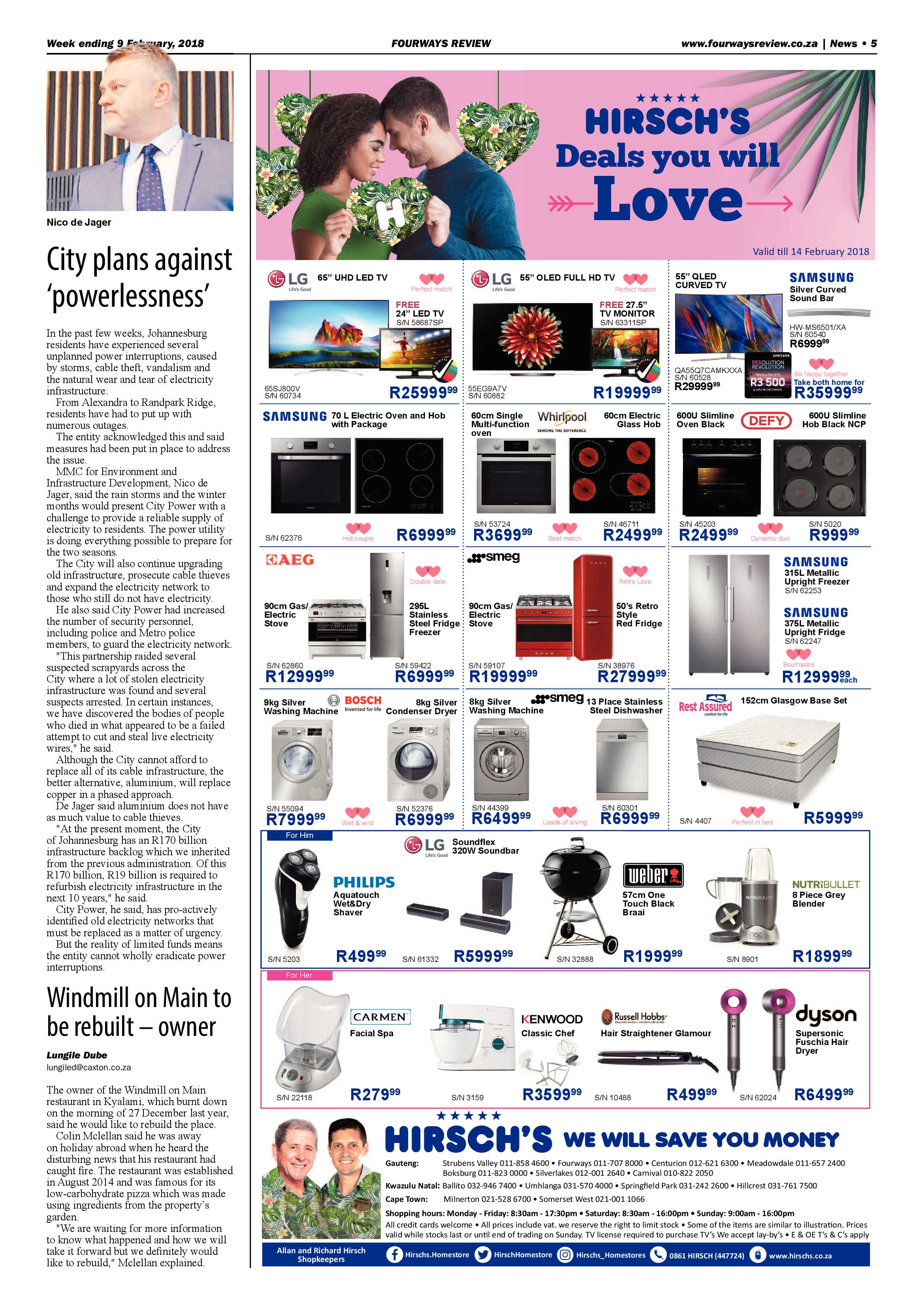 Fourways Review – Feb 9, 2018 page 5
